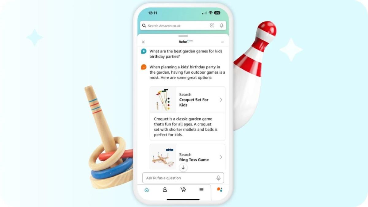 Amazon launches AI shopping assistant Rufus in the UK