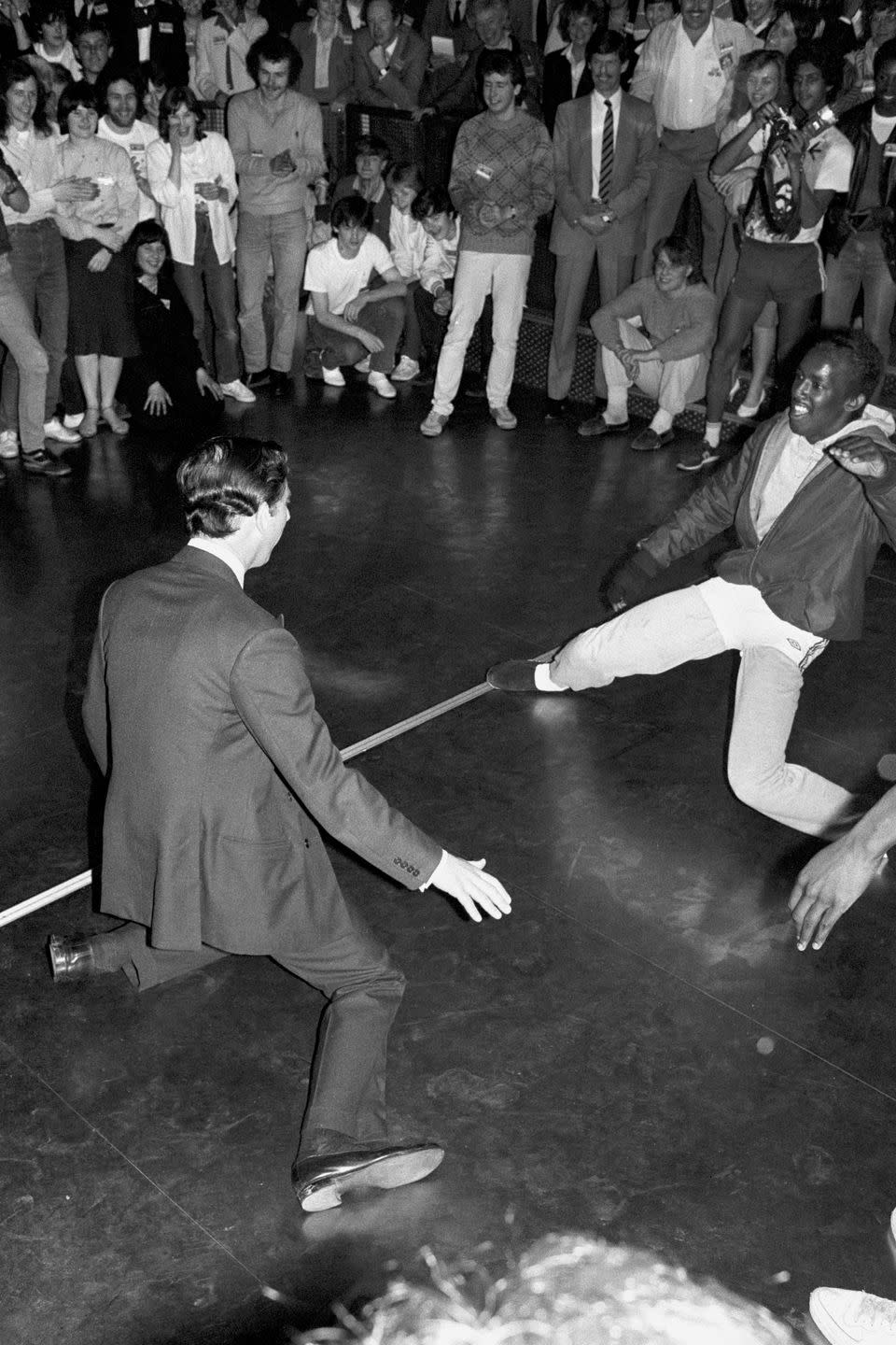 prince charles break dancing 1985