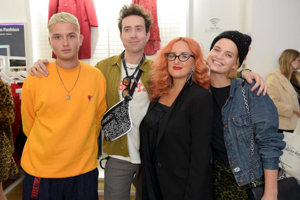 Class of 2018: Rafferty Law, Nick Grimshaw, Aimee Phillips and Pixie Geldof (Photo by David M. Benett/Dave Benett/Getty Images for Amazon Fashion) (Dave Benett/Getty Images for Ama)