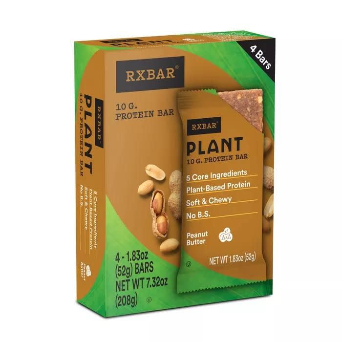 12) Peanut Butter Plant Protein Bars