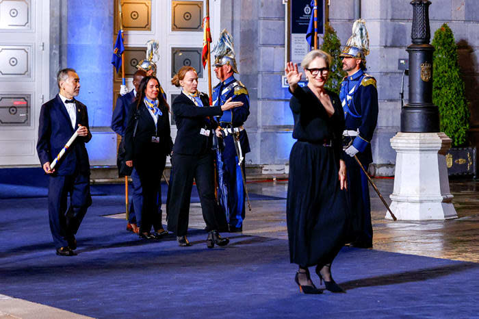 Mery Streep en los Premios Princesa de Asturias 2023