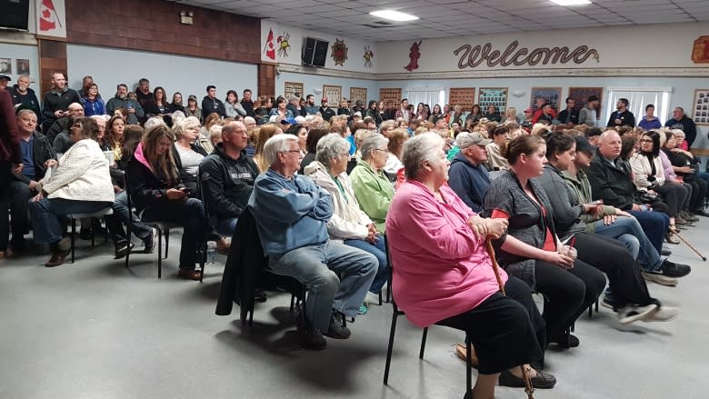 Hundreds gather in New Waterford to push for a drug treatment centre