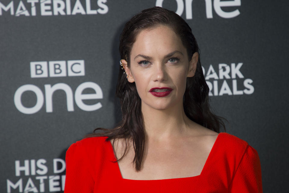 Actress Ruth Wilson poses for photographers upon arrival at the premiere of 'His Dark Materials' at the BFI southbank in central London, Tuesday, Oct. 15, 2019. (Photo by Joel C Ryan/Invision/AP)