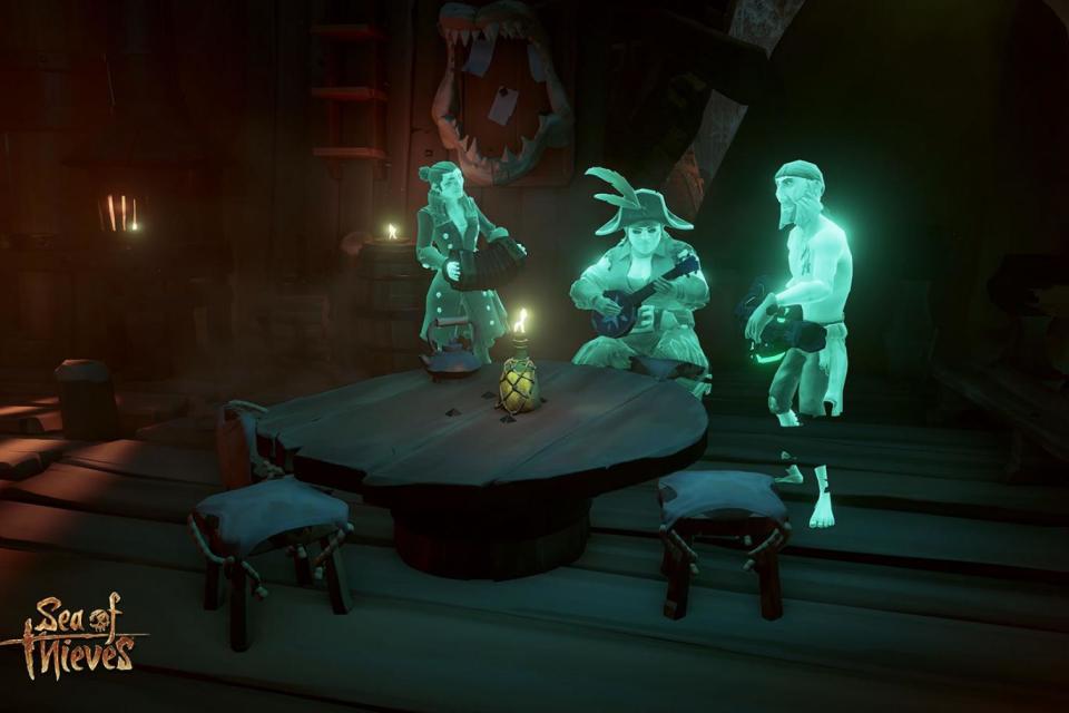 Bananas are a source of health in the new pirate game, Sea of Thieves (Xbox)