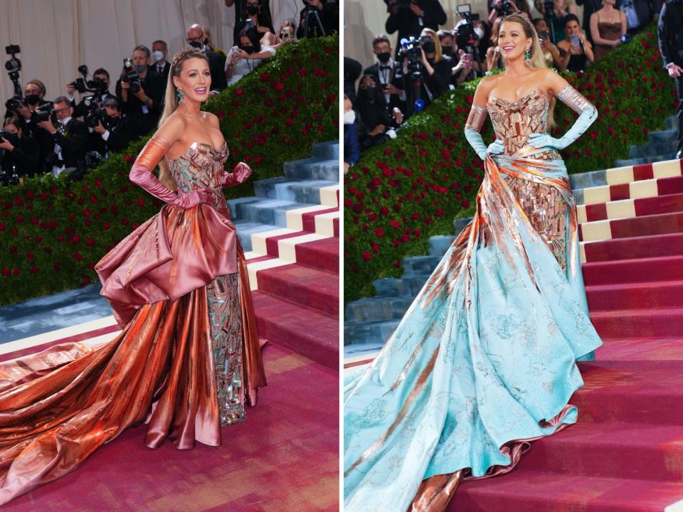 blake lively met gala 2022 dress