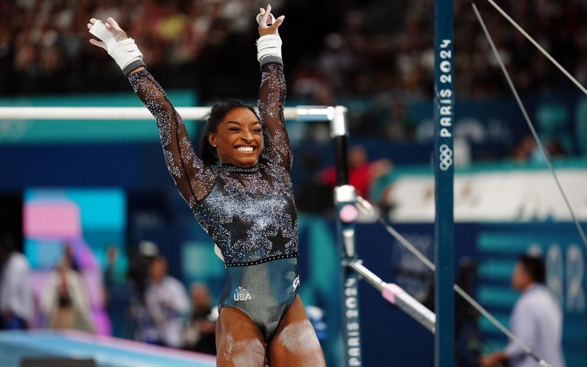 When is Simone Biles next competing and what is the ‘Biles II’?