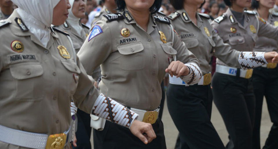 Indonesian women are forced to undergo degrading tests to join the police force