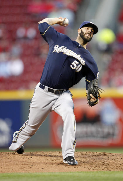 Milwaukee's Mike Fiers is an ideal late-round pitching target. (USAT)