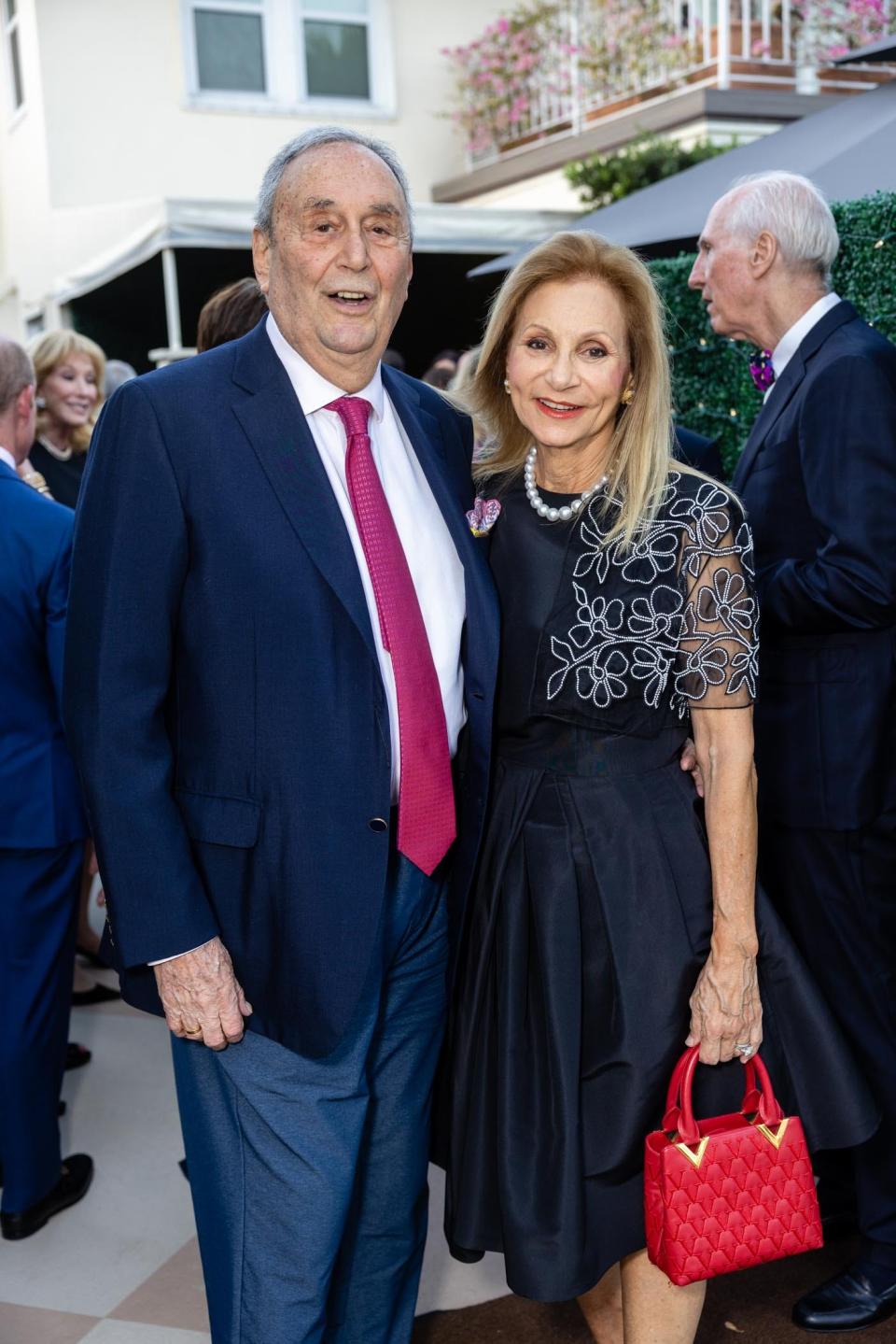 Alan and Christine Curtis at the 2023 Alexis de Tocqueville Society dinner at Club Colette.