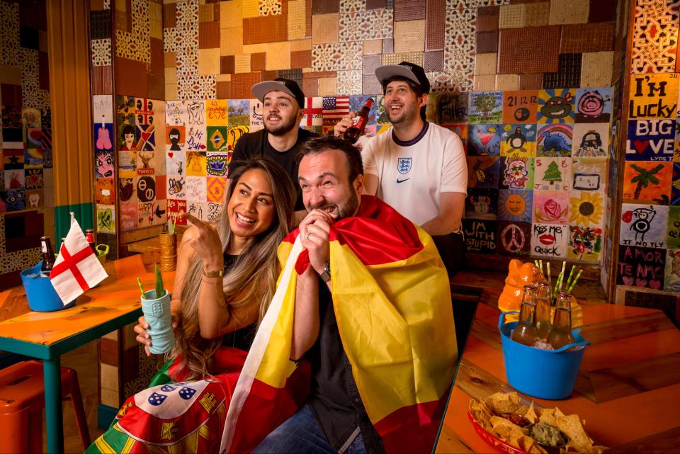 Kicking off: Barrio Bars will screen the biggest games through the month (Barrio Bars)