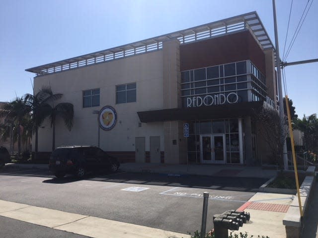 A Redondo Union High School administrative building.