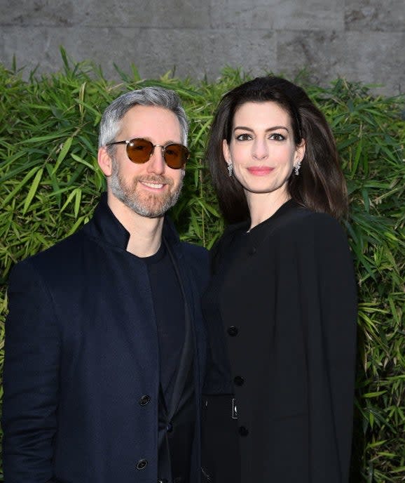 Adam Shulman and Anne Hathaway.