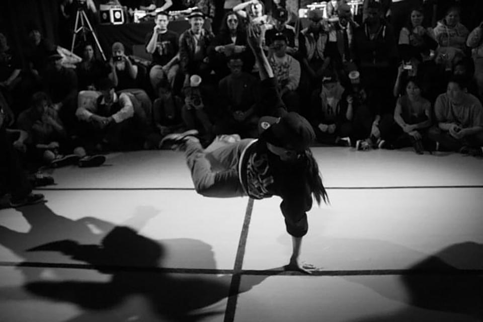 Choi, in 2011, breakdancing during her senior year at the University of Pennsylvania.<span class="copyright">Courtesy Choi</span>