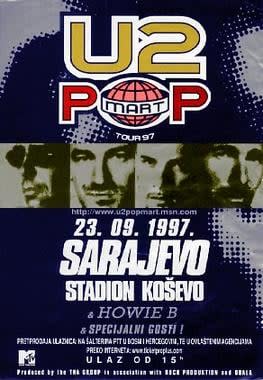 u2 popmart sarajevo