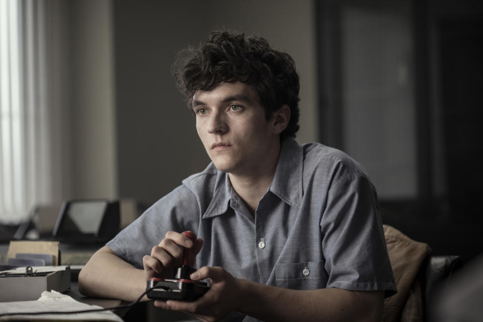 Fionn Whitehead in a scene from Netflix original Black Mirror: Bandersnatch.