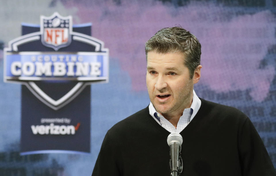 Fired by the Houston Texans in June, Brian Gaine re-joined the Buffalo Bills front office this week. (AP)