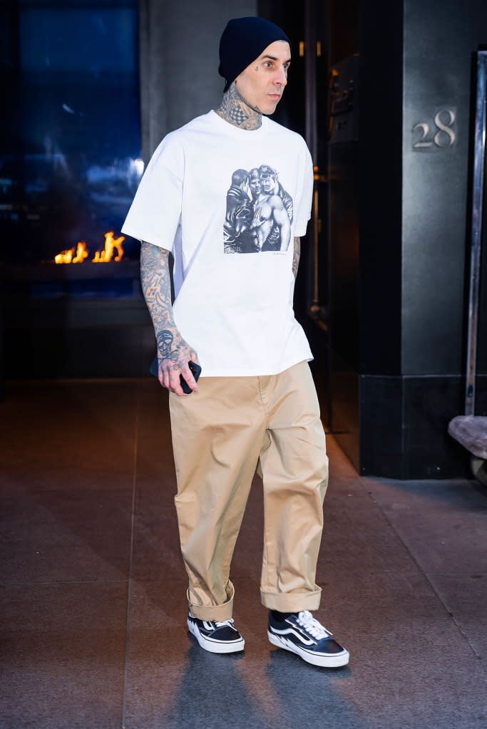 Feature Travis Barker Sells His Bloody Vans