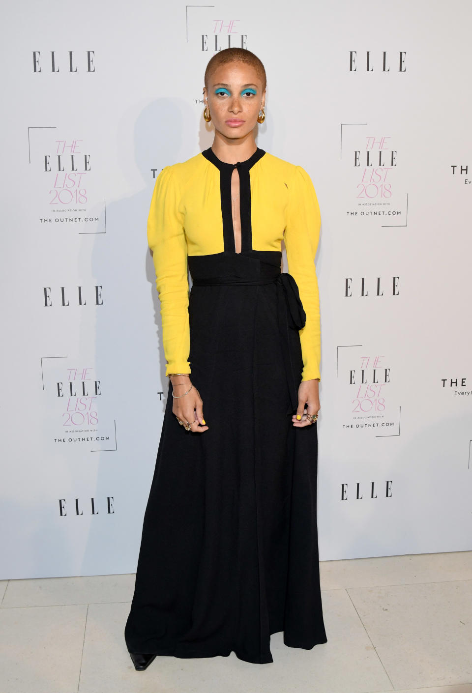 Adwoa Aboah at the 2018 Elle List party