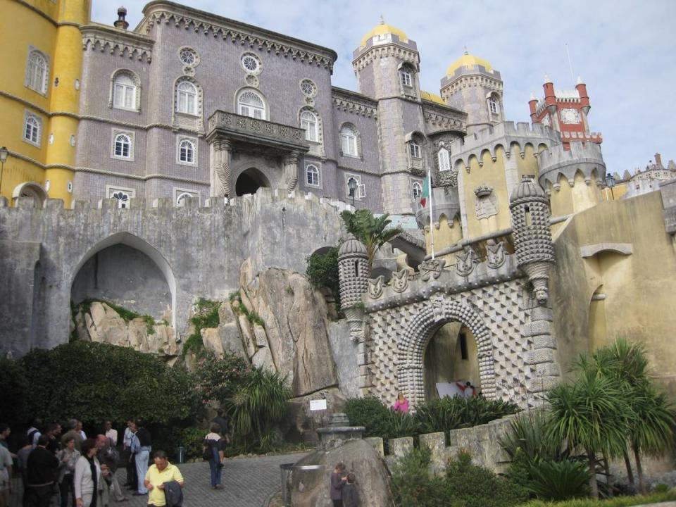 Palacio da Pena, situado en la localidad de Sintra, a pocos kilómetros de Lisboa. EFE