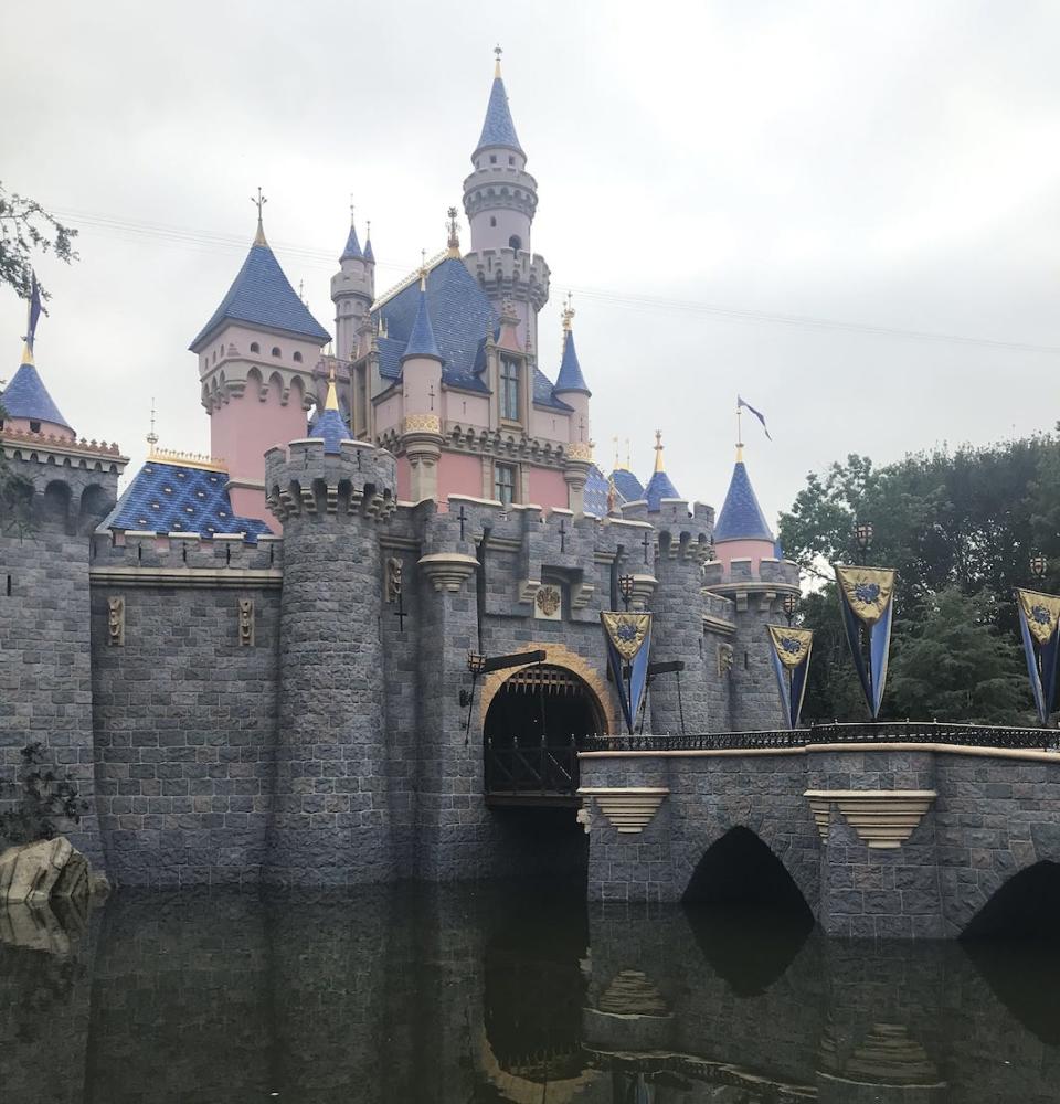 sleeping beauty castle disneyland CA