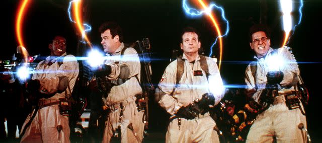 <p>Columbia/Everett</p> Ernie Hudson, Dan Aykroyd, Bill Murray, Harold Ramis in 'Ghostbusters II'