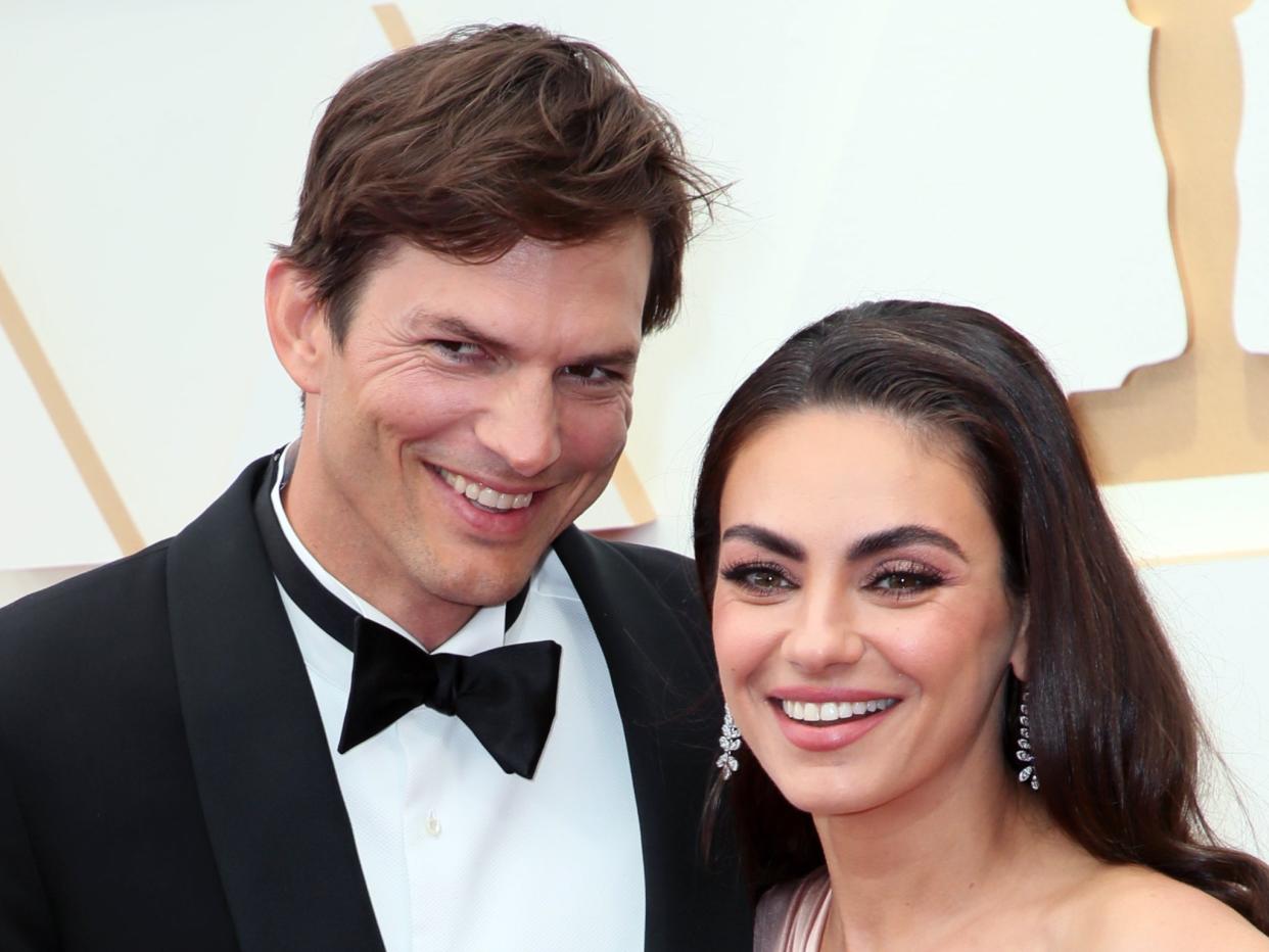 Ashton Kutcher and Mila Kunis (Getty Images)