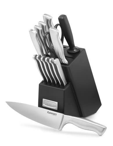 29) 15-Piece Stainless Steel Knife Set