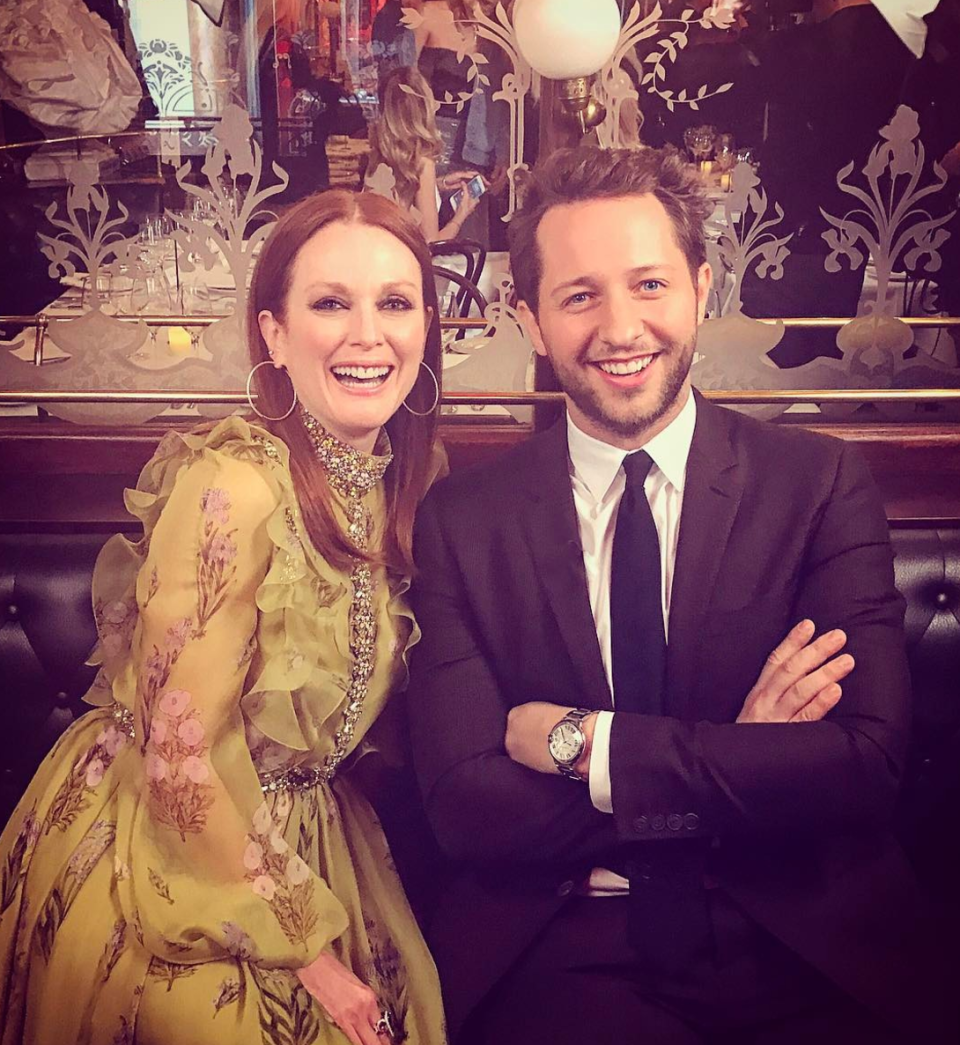 With Julianne Moore