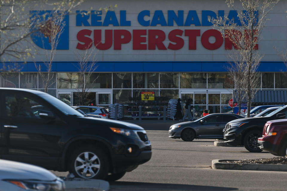 Real Canadian Superstore in Edmonton.
On Thursday, May 12, 2022, in Edmonton, Alberta, Canada. (Photo by Artur Widak/NurPhoto via Getty Images)