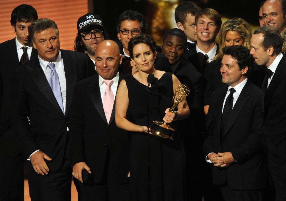 Tiny Fey Accepting the Emmy for 30 Rock