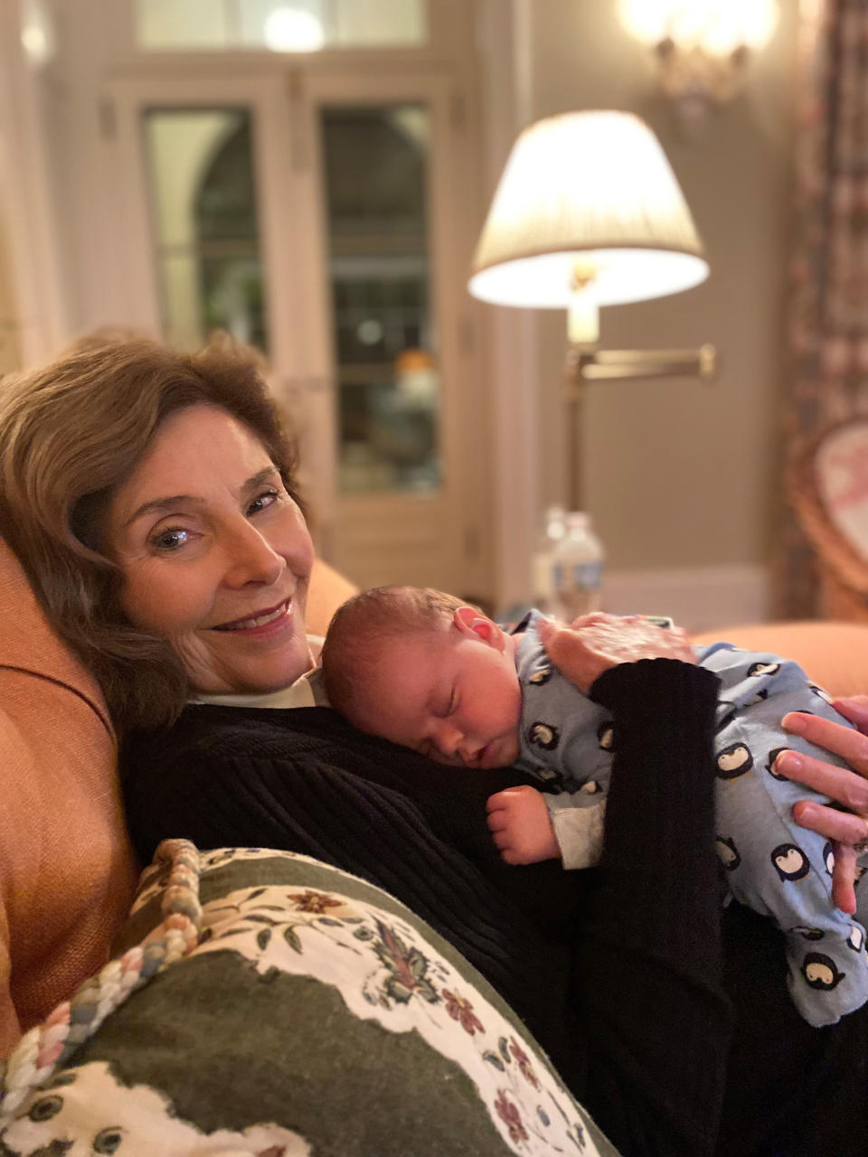 Cora Georgia is getting her zzz's in! (Courtesy of Barbara Bush)