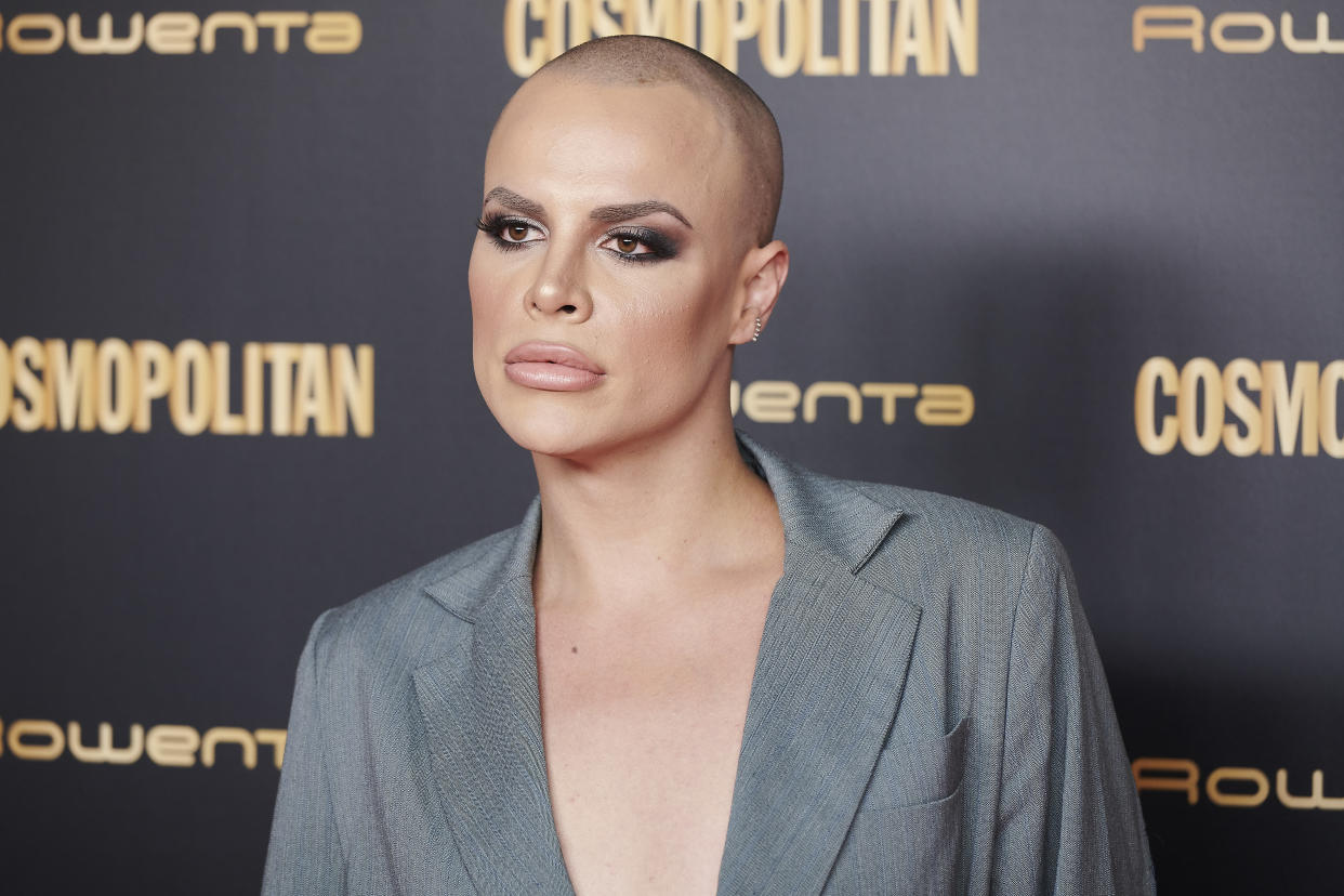 King Jedet  attends the Cosmopolitan Magazine Awards 2018 Photocall at 'Florida Retiro' in Madrid on October 18, 2018 (Photo by Gabriel Maseda/NurPhoto via Getty Images)