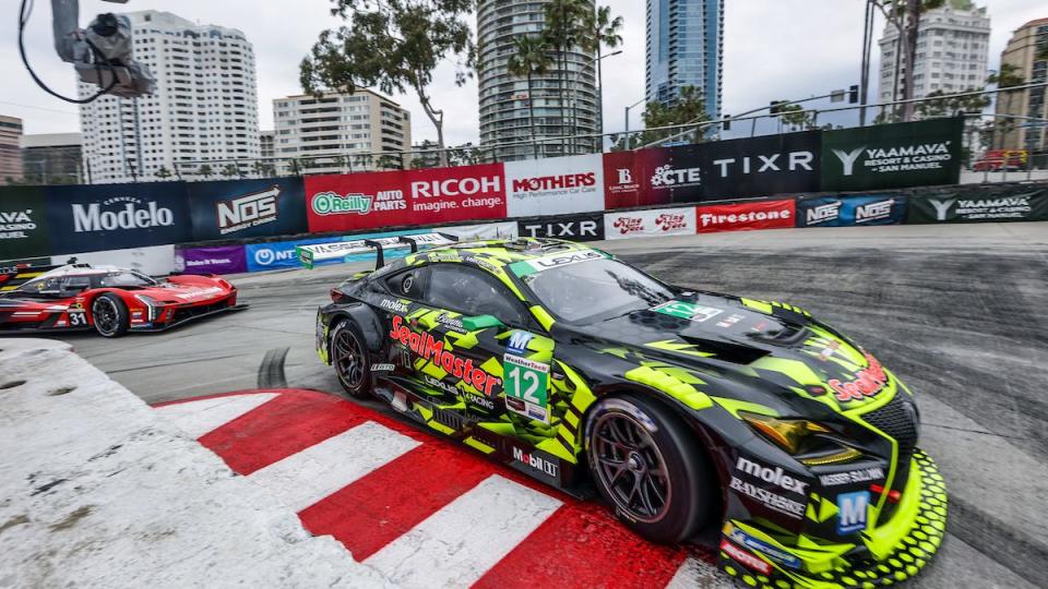 12 vassersullivan, lexus rc f gt3, gtd frankie montecalvo, jack hawksworth