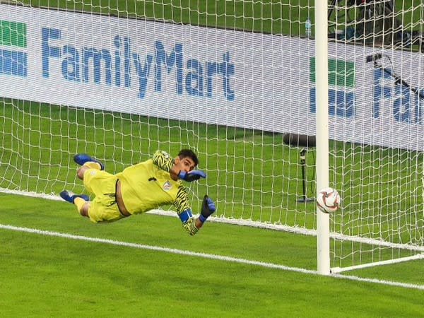 Indian football team goalkeeper Gurpreet Singh Sandhu (Photo/Indian Football Team Twitter) 