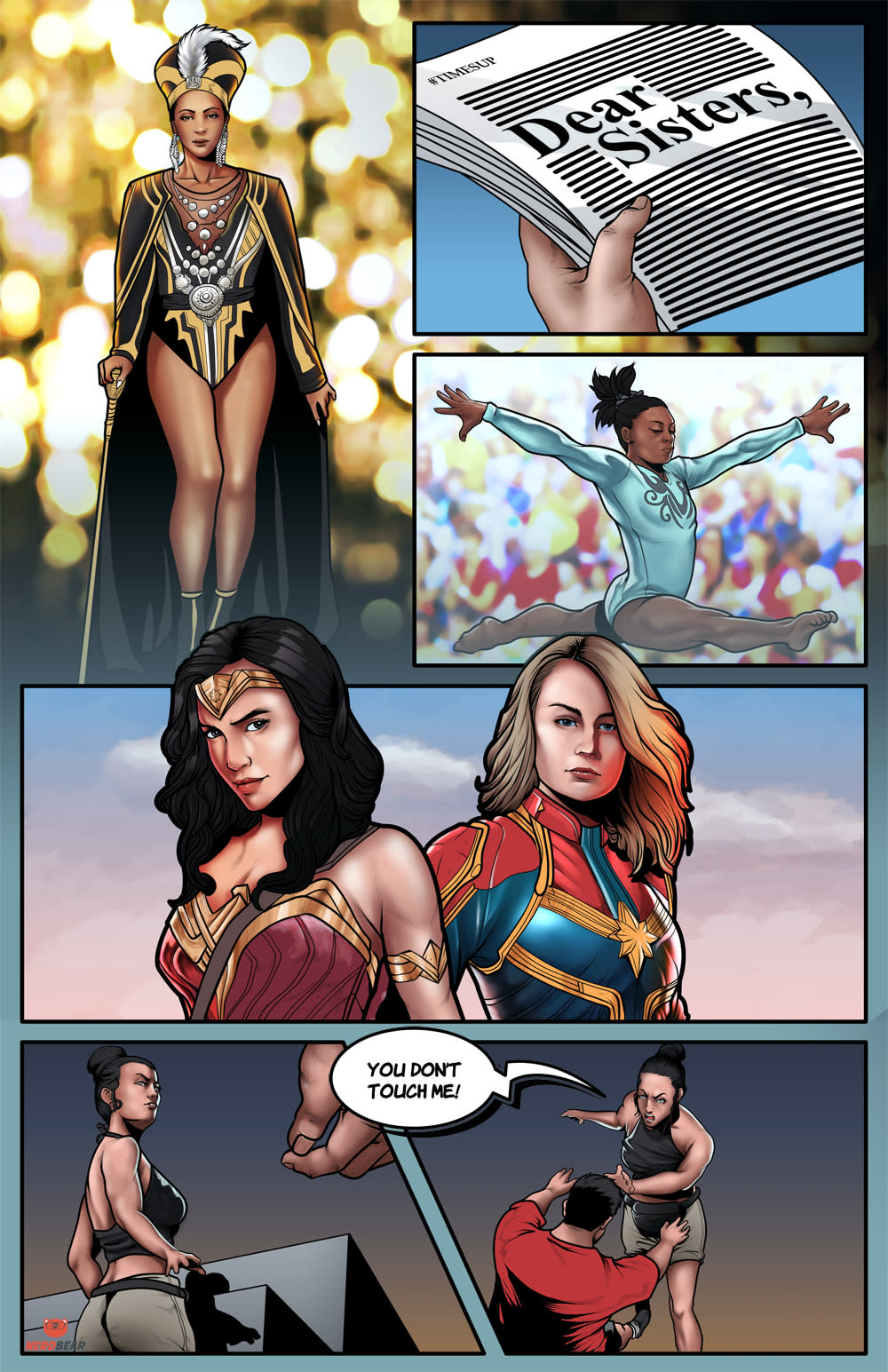 The "Real-Life Superwomen Project" celebrates defining moments made possible by powerful women. (Photo: NerdBear.com)