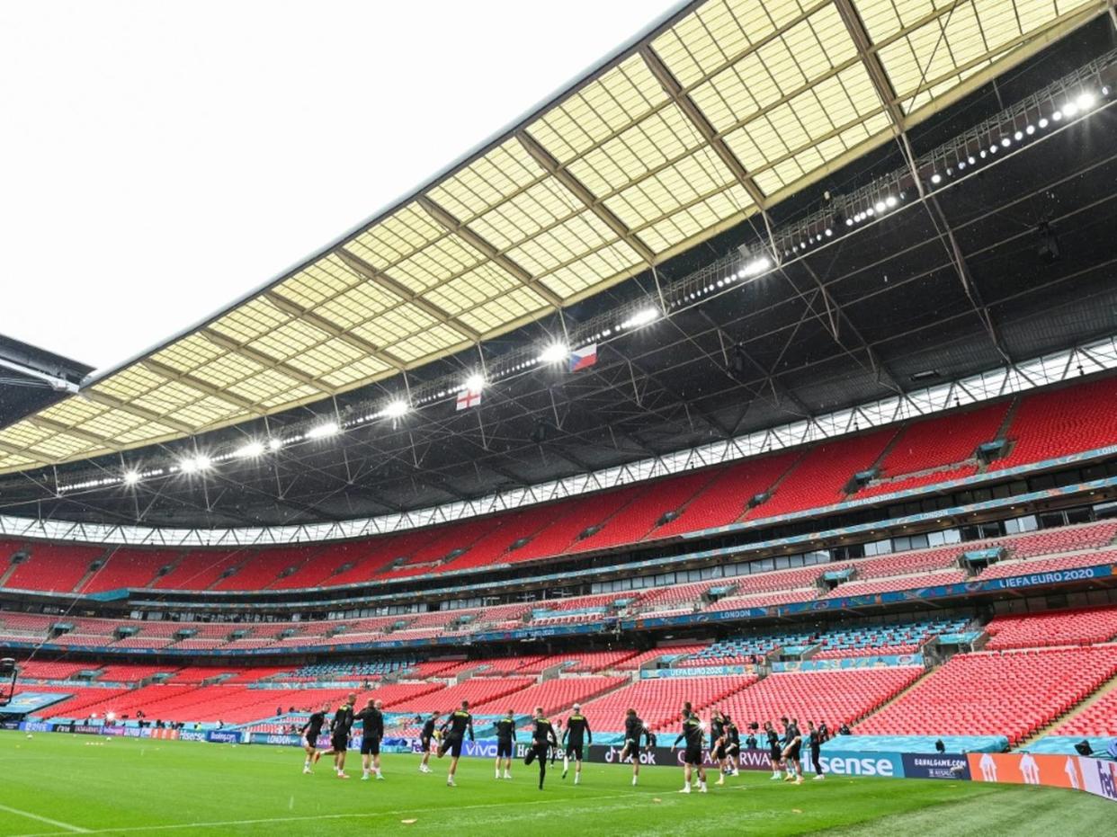 Ab EM-Halbfinale: Bis zu 60.000 Fans in Wembley zugelassen