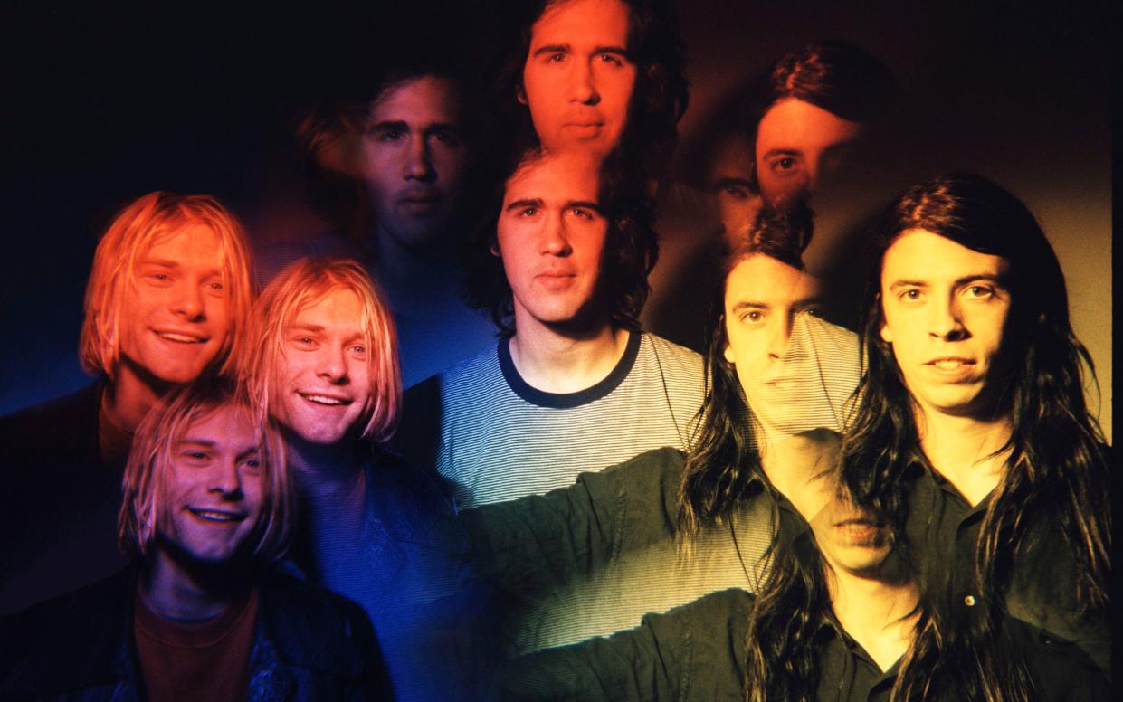 Nirvana: Kurt Cobain, Dave Grohl and Krist Novoselic 