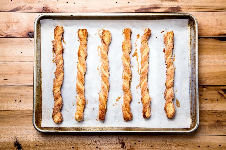 3-Ingredient Cinnamon-Sugar Twists