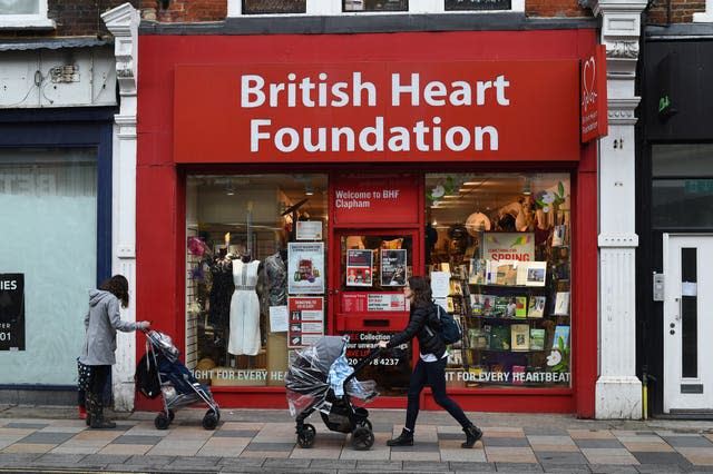 British Heart Foundation stock