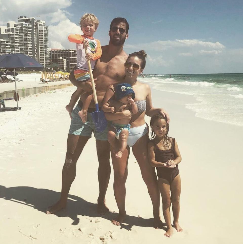 Eric and Jessie James Decker, and kids