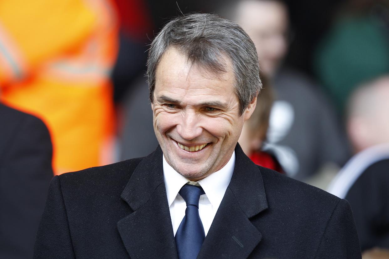 Former Liverpool player and BBC pundit Alan Hansen in the stands   (Photo by Peter Byrne/PA Images via Getty Images)