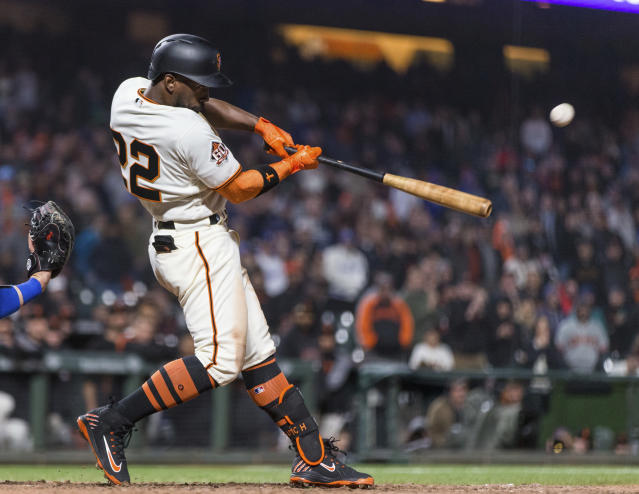 With home run against Cardinals, Andrew McCutchen is knocking on
