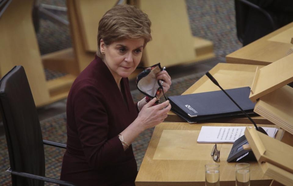 First Minister Nicola Sturgeon (PA) (PA Wire)