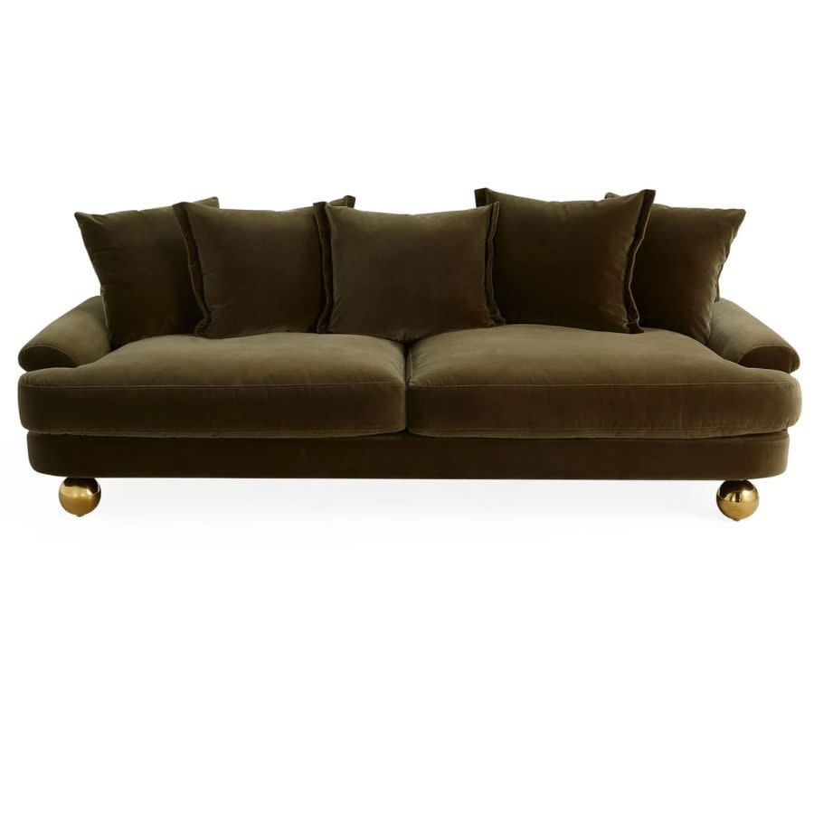 A comfy couch by Jonathan Adler