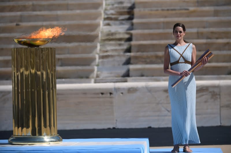 Olympics - Olympic Flame Handover Ceremony