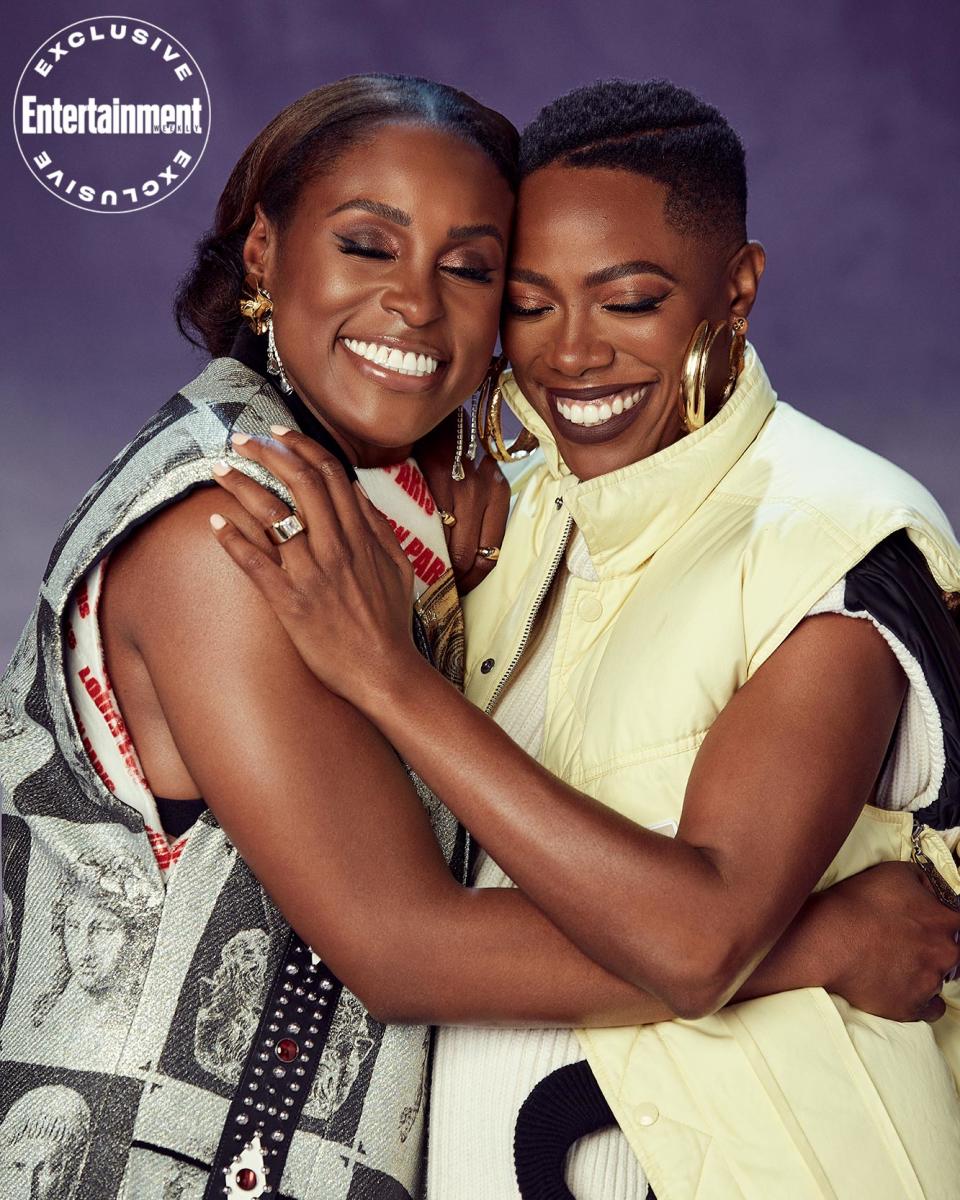 See the stars of Insecure celebrate their bond in EW's cover shoot photos
