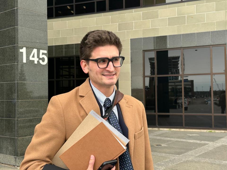 Defence lawyer Alexandre Robichaud is challenging the mandatory minimum sentence of 90 days in jail.