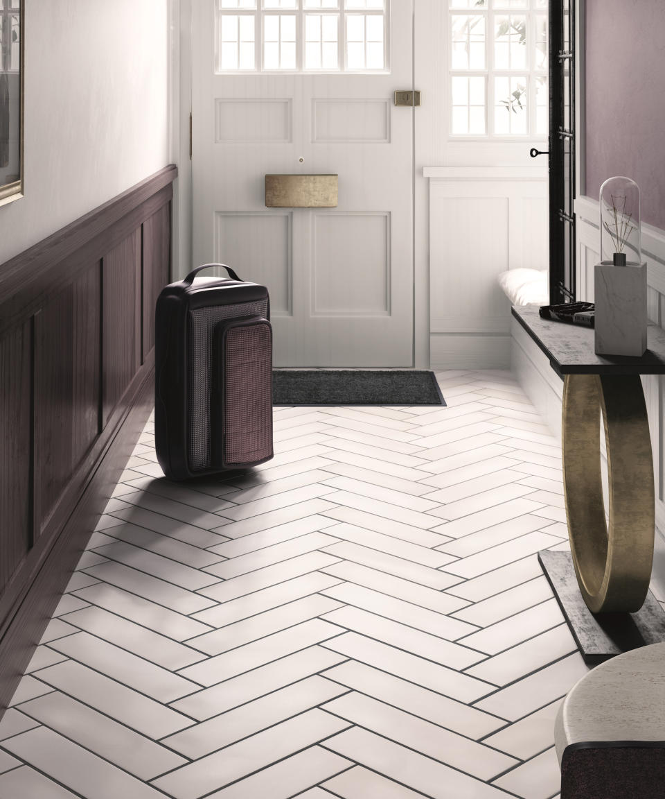 Create a contemporary feel with herringbone tiles