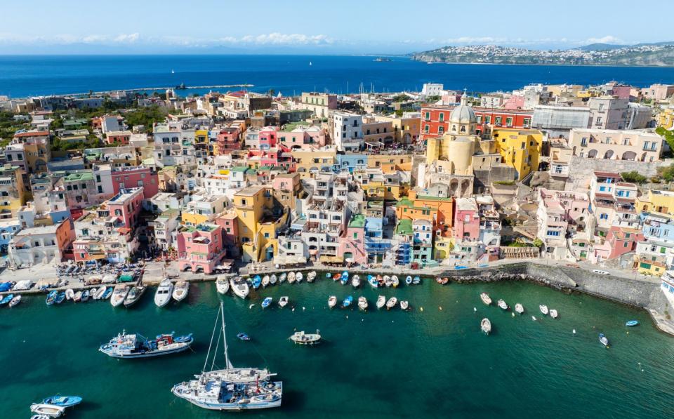 Colorful Procida, Corricella, Napoli, Italy - Getty/Moment RF