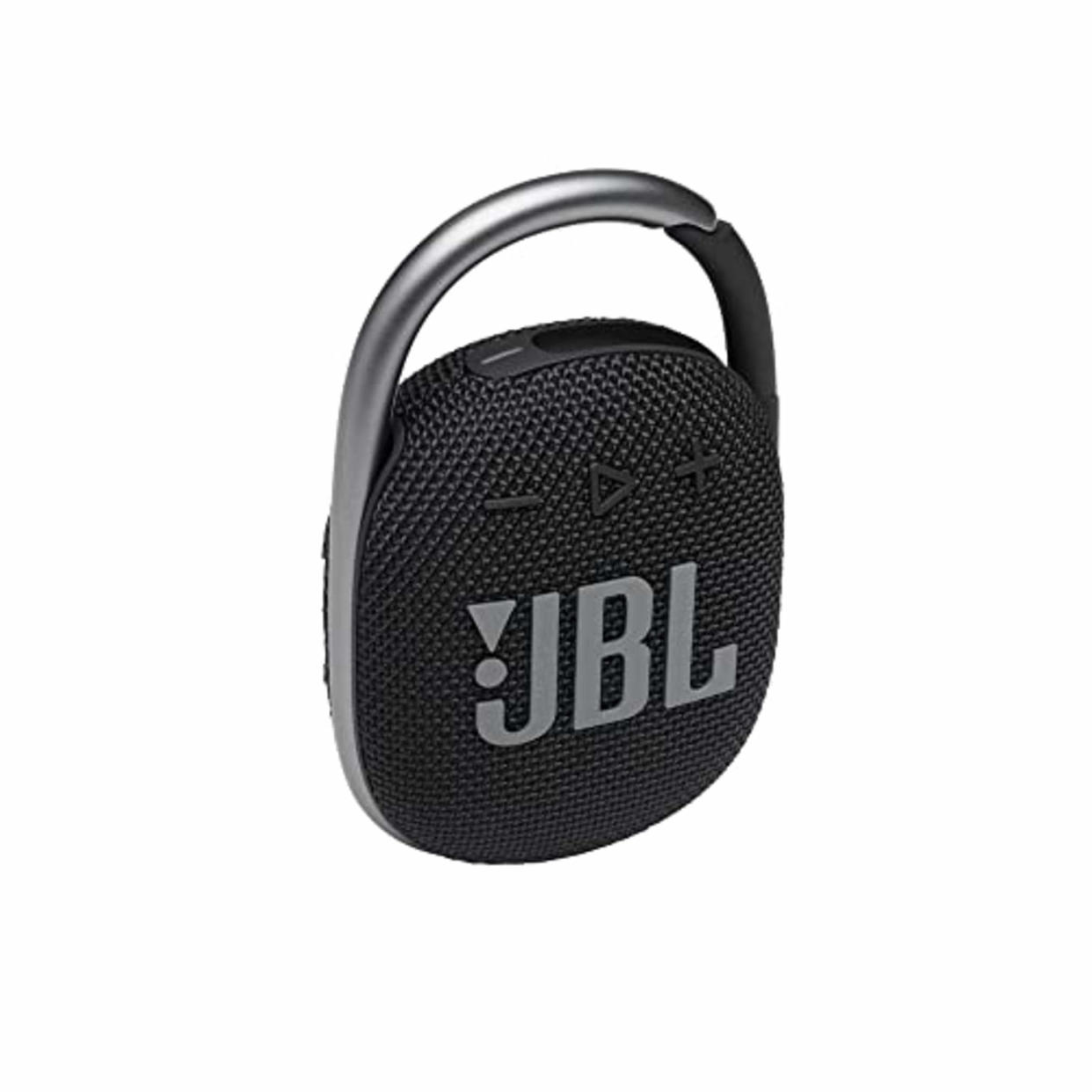 JBL Clip 4: Portable Speaker with Bluetooth, Built-in Battery, Waterproof and Dustproof Feature - Black (JBLCLIP4BLKAM) (AMAZON)